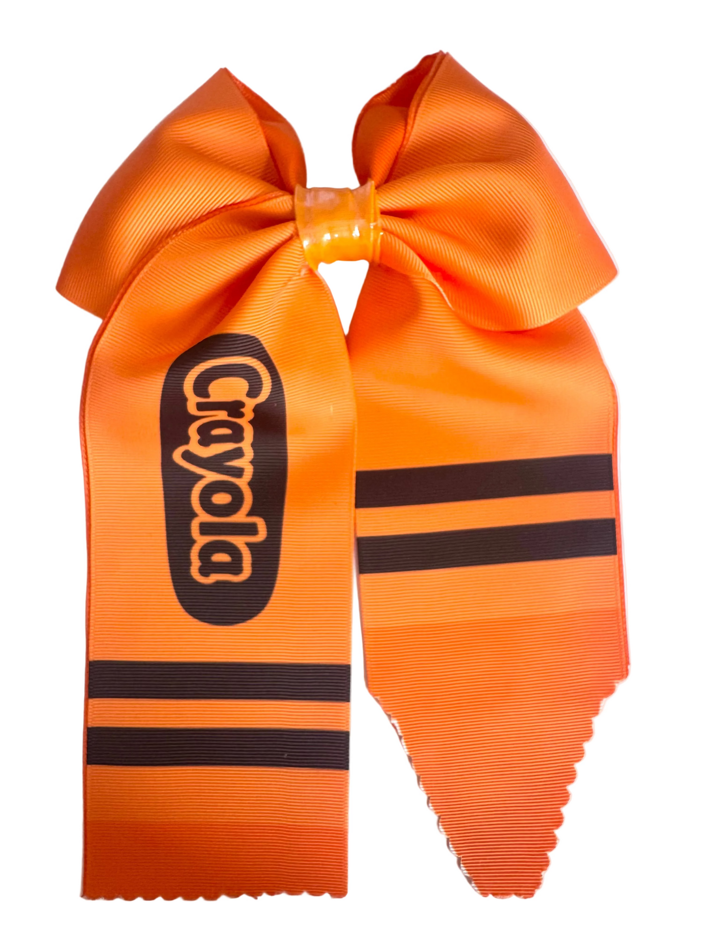 Coletero crayola naranja